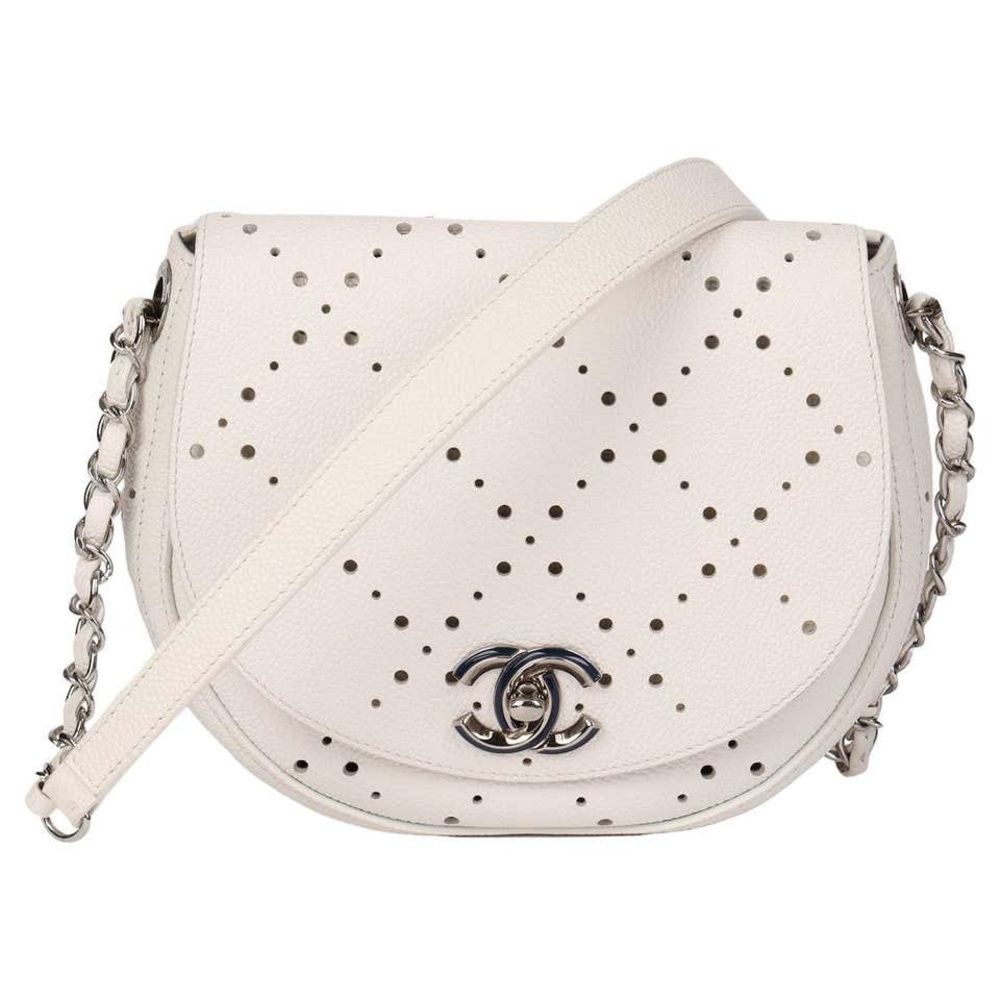 Chanel Perforated Leather Bag